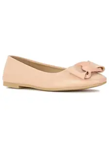 Bata Zola Ballerina E 24 Womens Ballerina in Natural Multi Color