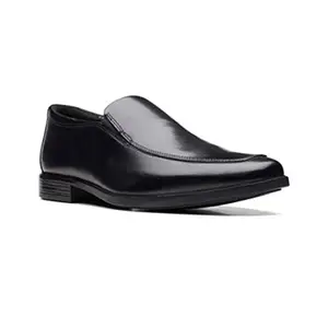 Clarks Men's Black Leather Formal Slip On Shoes (26162246) UK-11