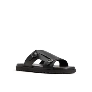 Aldo SHORESIDEA-IN001 Men Black Strap Sandals