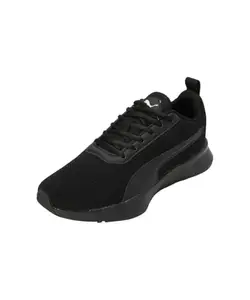 Puma Womens Bazin WNS IDP Black-Nitro Blue-White Running Shoe - 8 UK (31064602)