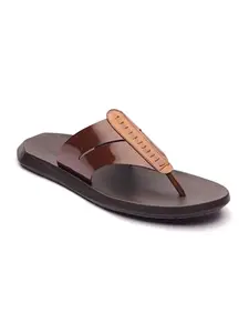 Michael Angelo Black Sandal style Slippers For Men for Casual wear (MA-2767)