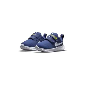 Nike-Star Runner 3 Dream (TDV)-DEEP Royal BLUE/WHITE-ALUMINUM-DD0751-400-3C