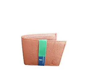 Fashion Link Leather Wallet for Men's Tan with Dashing Gift Box