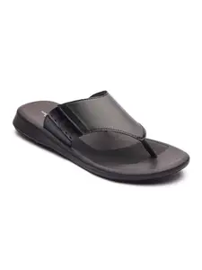 Michael Angelo Black Sandal style Slippers For Men for Casual wear (MA-2771)