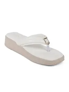 iconics Women Sandal,White,UK-3