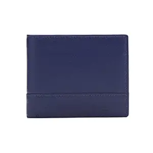 SWISS MILITARY Ellis Bi-Fold Coin Leather Wallet-Sky Blue