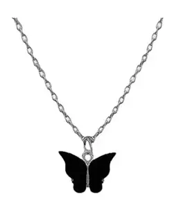 Stainless Steel Pendant Necklace with Chain For men and women's (Style-4)