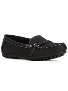 BATA Women's WEDAD Black Ballet Flat-3 UK (5516972)
