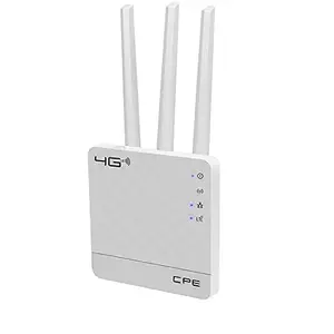 4G Sim WiFi Router, Plug and Play LTE, Wi-Fi 300H,with Micro SIM Card Slot, LAN Router