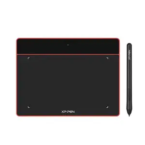 XP-Pen Deco Fun S Red Graphics Tablet 6.3 × 4 Inch Pen Tablet