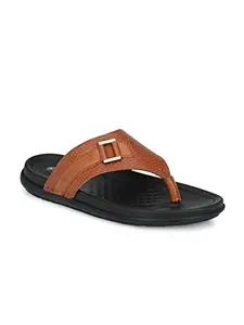 Shences BLACK COMFORT SANDALS FOR MEN TRAD7021BLACK/BROWN/TAN