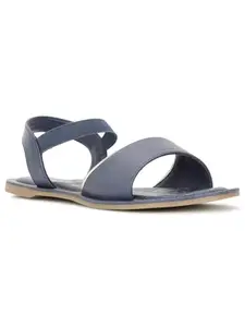 Bata Women's Flat Sandal Blue - 7UK