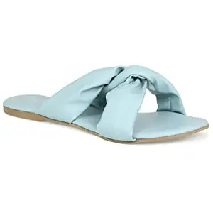 Inc.5 Shoes Women Flat Fashion Sandal 100919_L.Blue