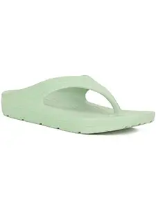 Bata Women FLOATZ THONG Slippers, Light Green, UK 3, (6717433)