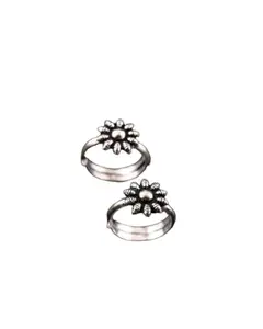 Fancy Toe Ring Women's Oxidised Toe Ring ||Adjustable Toe ring ||German silver || Stylsih Toe Ring-10