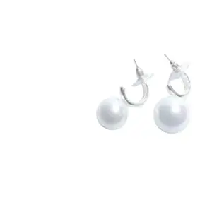 Sea Duce Single Hanging Pearl Stone Round Shape Tops For Girls/Women
