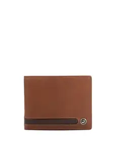 Da Milano Genuine Leather Brown Bifold Men Wallet with Card Slot (10593OL)