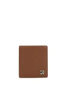 Da Milano Genuine Leather Cognac Bifold Mens Wallet (10221OL)