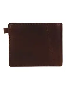 Royal Enfield Mens Brown Leather Wallet