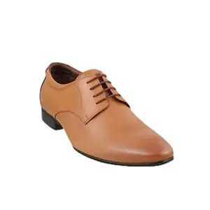 Mochi Mens Leather Tan Lace-up Shoes (Size (6 UK (40 EU))