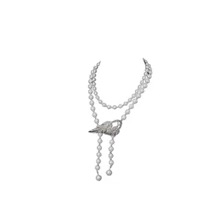 White Shell Pearl Necklace - Timeless Grace for the Modern Woman