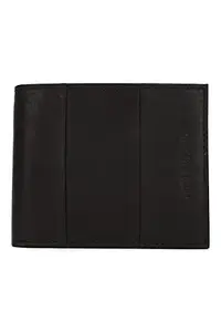 Peter England Mens Leather Black Wallet
