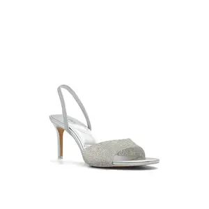 Aldo AITANA-IN040 Women Silver Dress Sandals
