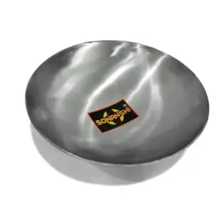 Sonanshi Heavy Pure Iron/Loha Deep Kadhai 10 Inches