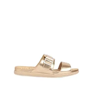 Clarks Women's Rose Gold Fashion Sandals-5 Kids UK (26142640)