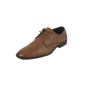 Metro Men's Tan Leather Lace-up Shoes UK/9 EU/43(19-694)