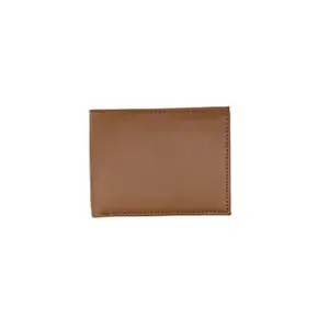 LA Collection Pu-Leather Wallet for Men Tan|519101