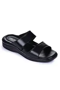 Liberty Men 2050-02 Black Slipper - 8 UK