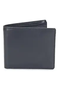 CDAS Branded Blue Mens Orignal Leather RFID Protection Money Wallet with Multi Card Slot Bifold Purse | Slim Purse for Gents | Leather Wallet for Men