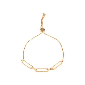 Shaya by CaratLane Crushing It Bracelet in Gold Plated 925 Silver