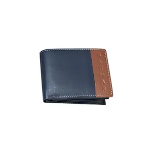 BAGMAN ™Roman Blue RFID Blocking Leather Wallet for Men | Wallets Men