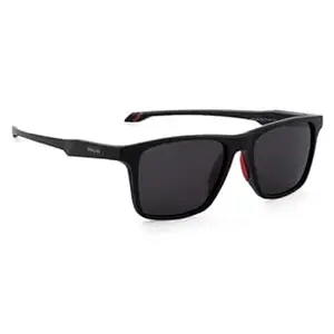 ROYAL SON Square Branded Latest and Stylish Sports Sunglasses | Polarized and 100% UV Protected | Men & Women | Medium | RS1010