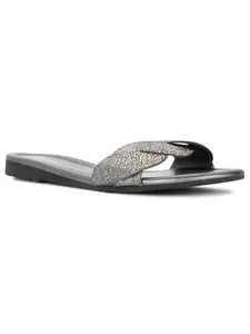 Bata Women Casual Slipper - Grey (6 UK)