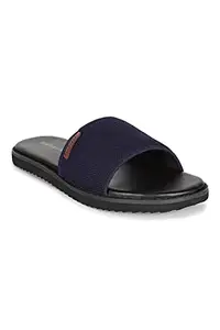 Van Heusen Men's Blue Sliders-7 Kids UK (VHSCFRGFF000294 41 EU)