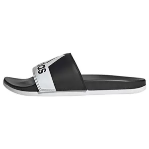 Adidas mens ADILETTE COMFORT CBLACK/FTWWHT/FTWWHT Slipper - 6 UK (GV9712)