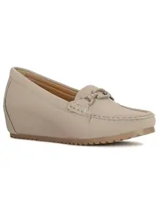 Bata Womens Loafer Alma Loafer in Grey