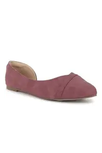 Allen Solly Women Maroon Casual Ballerinas