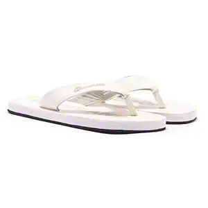 Woodland Men's White/Mud Olive EVA slipper-6 UK (40EURO) (FF 3670120RT)