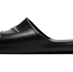 Nike womens VICTORI ONE SHWER SLIDE BLACK/WHITE-BLACK Slide Sandal - 4.5 UK (CZ7836-001)