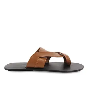 Regal Men's Tan Leather Sandals
