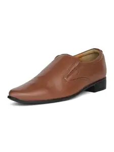 Bata ,Mascot Slipon,Tan Men's Formal Slipon Shoes UK Size- 7