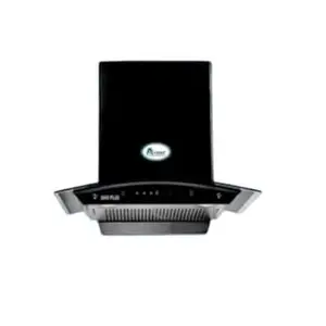 AYUSH KITCHEN CHIMNEY UNO PLUSTouch Control Panel Metal Oil Collector LED Lamp Metal Blower Powerful Copper Motor Heat Auto Clean Size : 60cm / 90cm