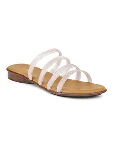 Inc.5 Womens Beige Casual Strappy Open toe Flat Sandals