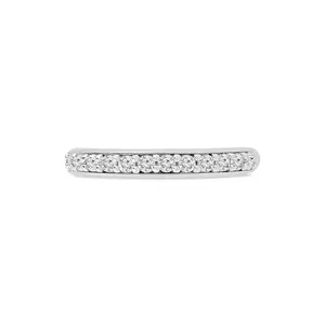 Mia by Tanishq Glitz Shine Silver Finger Ring