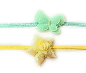 CRAnsh Creations;Crafted with Love Handmade Flower Floral bracelets with ribbon to tie for women girls for haldi mehndi baby shower wedding friendship day rakhi lumba Pack of 2 pc (Sea green & yellow)