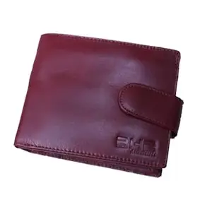 BHB Premium qwality Genuine Men's Leather Wallet.